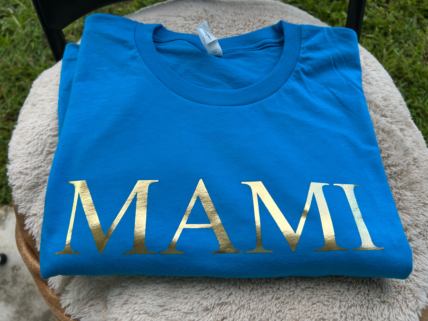MAMI Tee | Ocean | Crew Neck
