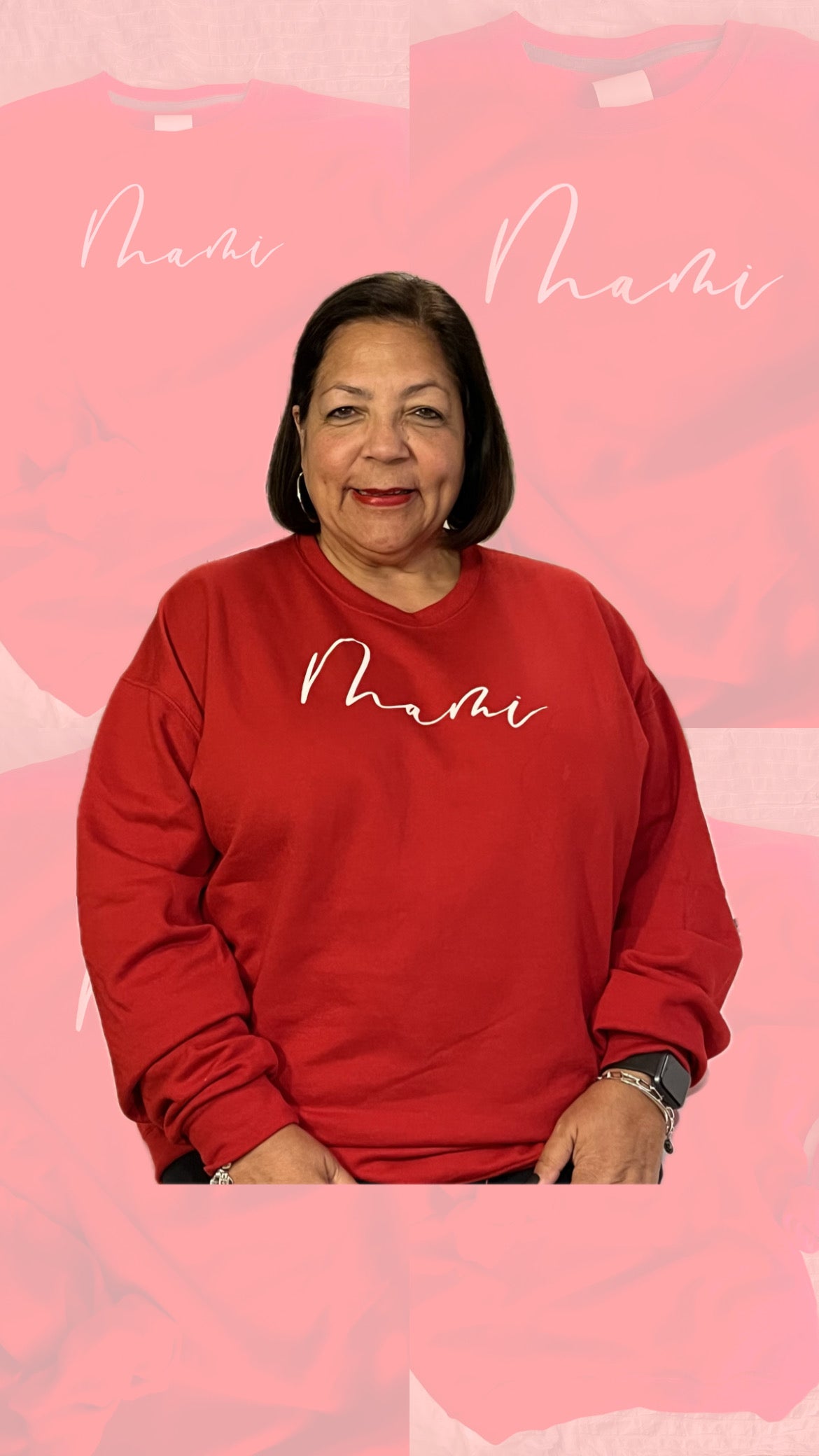 MAMI Sweater | Ruby Red