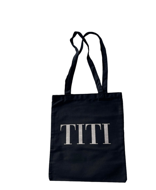 Tote TITI Classic Script | Black