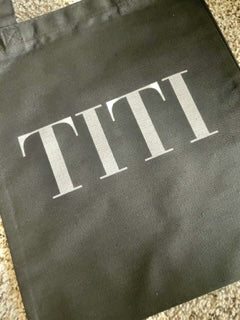 Tote TITI Classic Script | Black