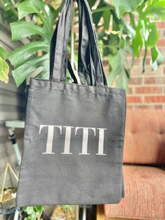 Tote TITI Classic Script | Black