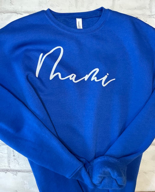 MAMI Sweater | Azul Royale