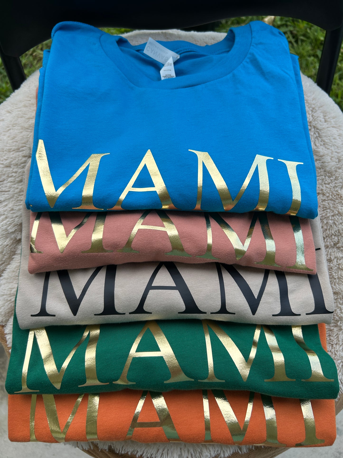 MAMI Tee | Evergreen| Crew Neck