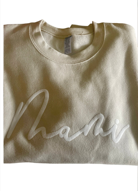 MAMI Sweater | White Sand